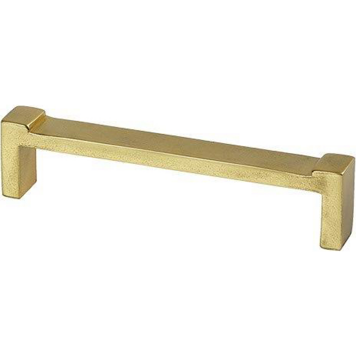 Jolie Anvil meubelgreep 160 mm antiek goud vooraanzicht