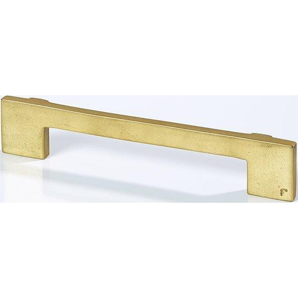 Jolie Ville meubelgreep 160 mm antiek goud vooraanzicht