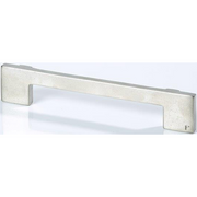 Jolie Ville meubelgreep 160 mm oud zilver vooraanzicht