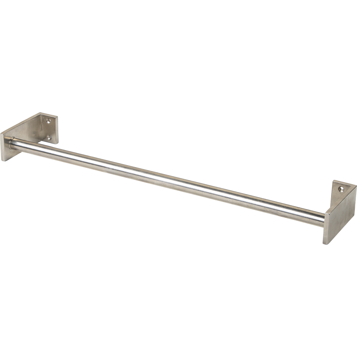 Jolie Rieu handdoekstang 450 mm oud zilver vooraanzicht