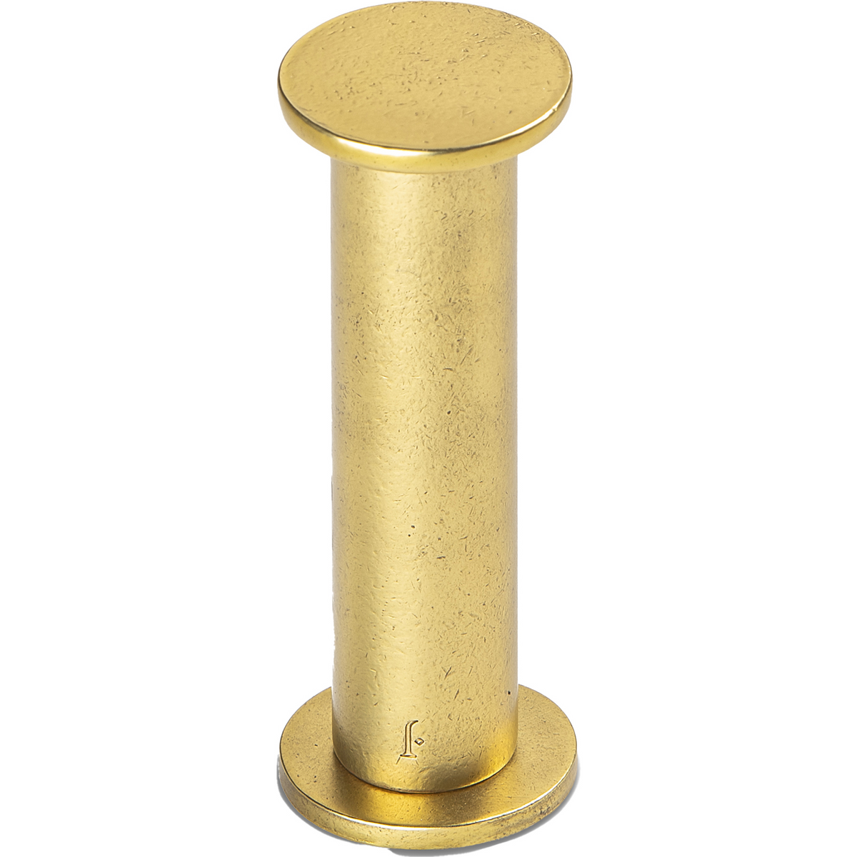 Jolie Rieu wandhaak 30 mm antiek goud vooraanzicht