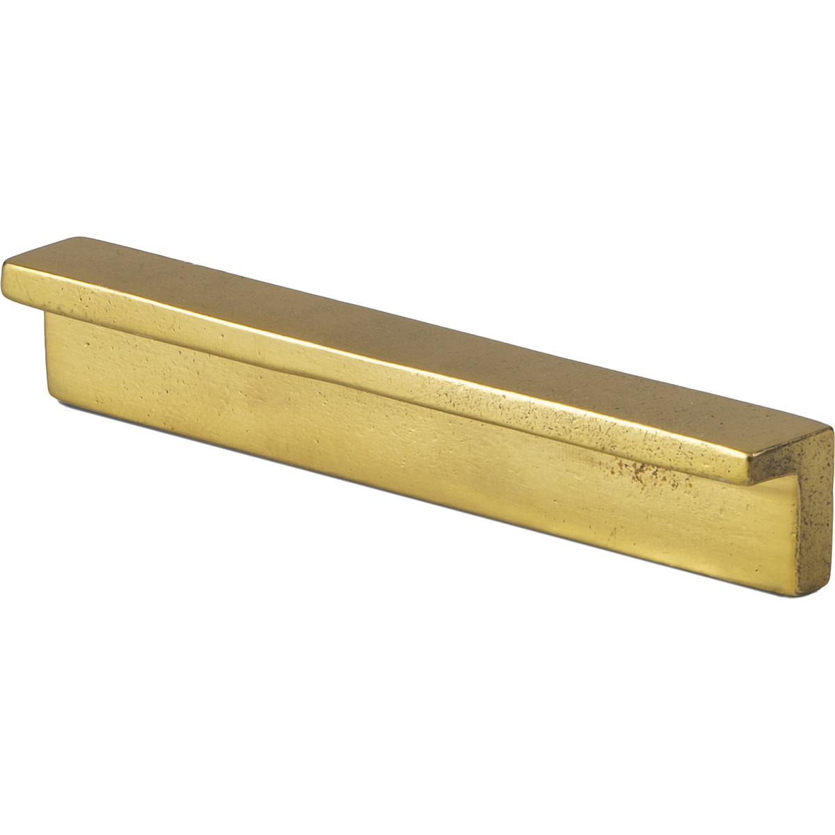 Jolie Dignity meubelgreep 96 mm antiek goud vooraanzicht