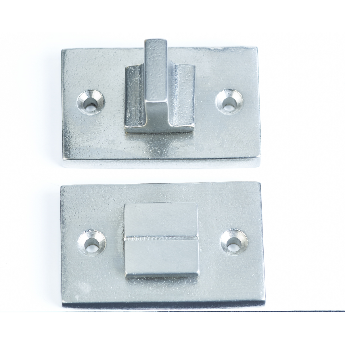 Jolie toiletgarnituur 55 x 32 mm oud zilver vooraanzicht
