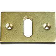 Jolie sleutelrozet rechthoek 55 x 32 mm antiek goud