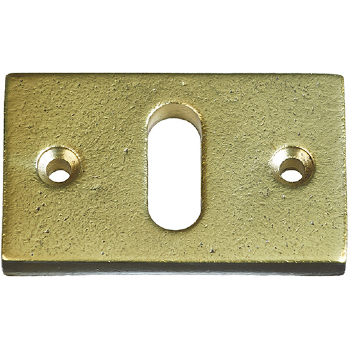 Jolie sleutelrozet rechthoek 55 x 32 mm antiek goud