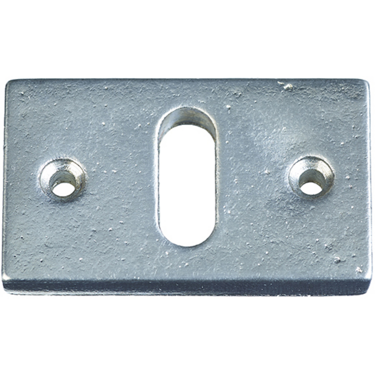 Jolie sleutelrozet rechthoek 55 x 32 mm oud zilver