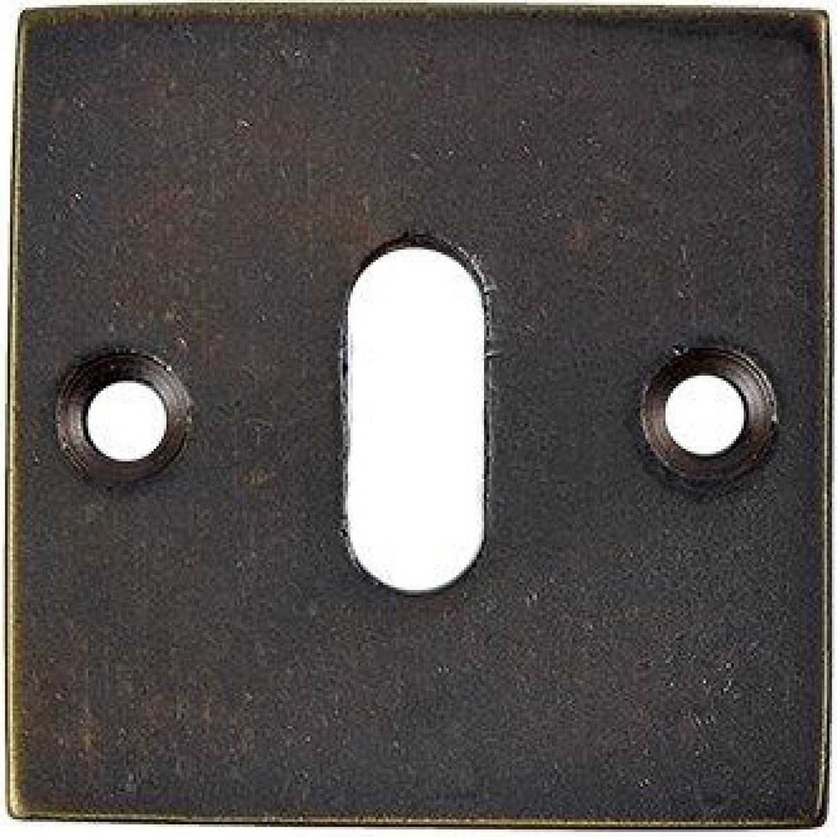 Jolie sleutelrozet vierkant 52 mm antiek brons