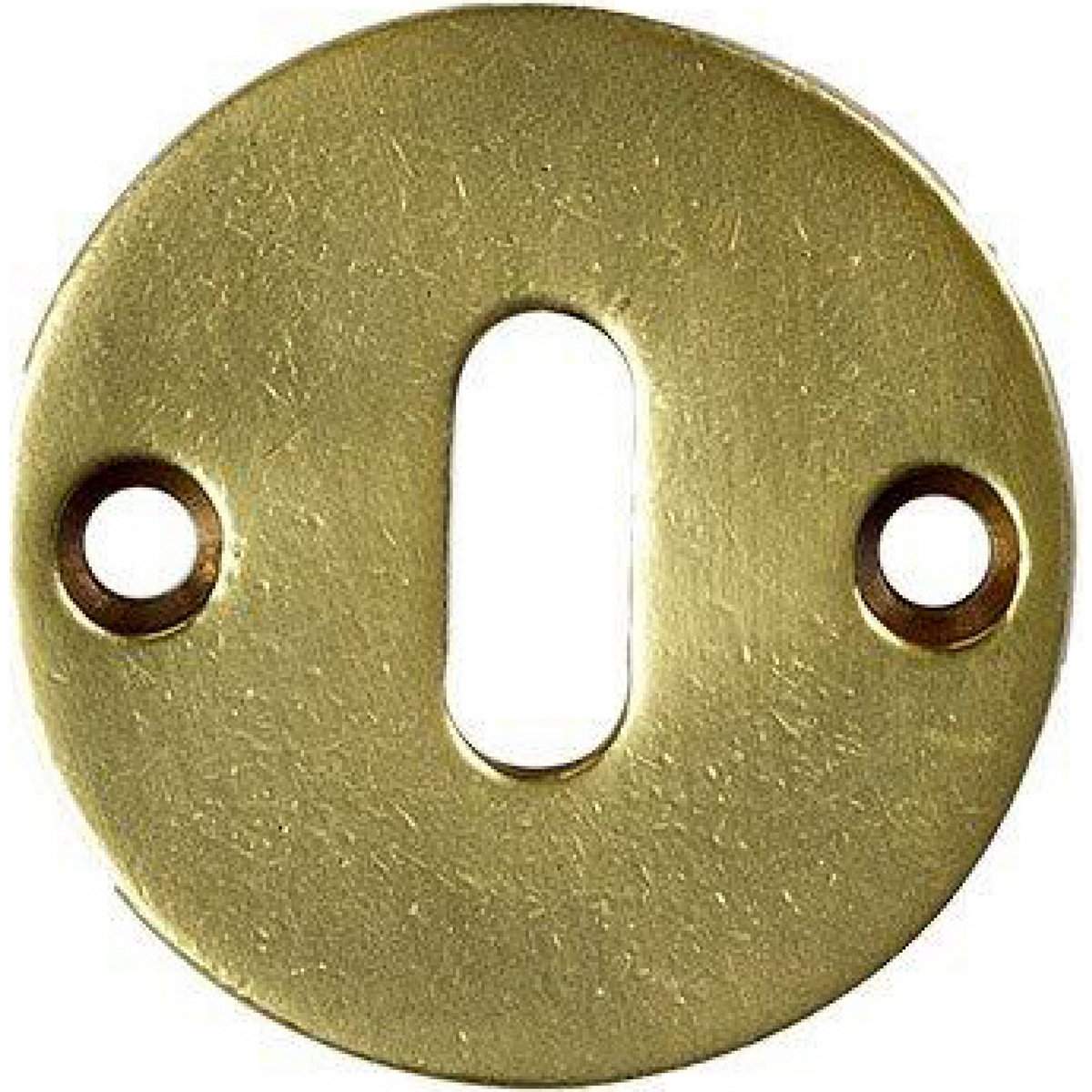 Jolie sleutelrozet rond 52 mm antiek goud