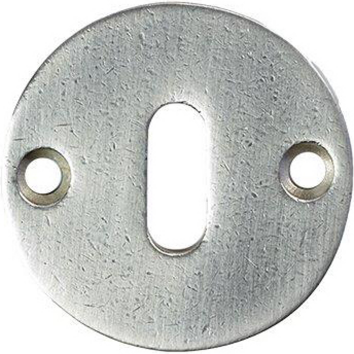 Jolie sleutelrozet rond 52 mm oud zilver