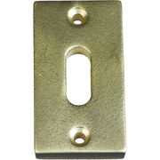 Jolie sleutelrozet rechthoek 57,5 x 32 mm antiek goud