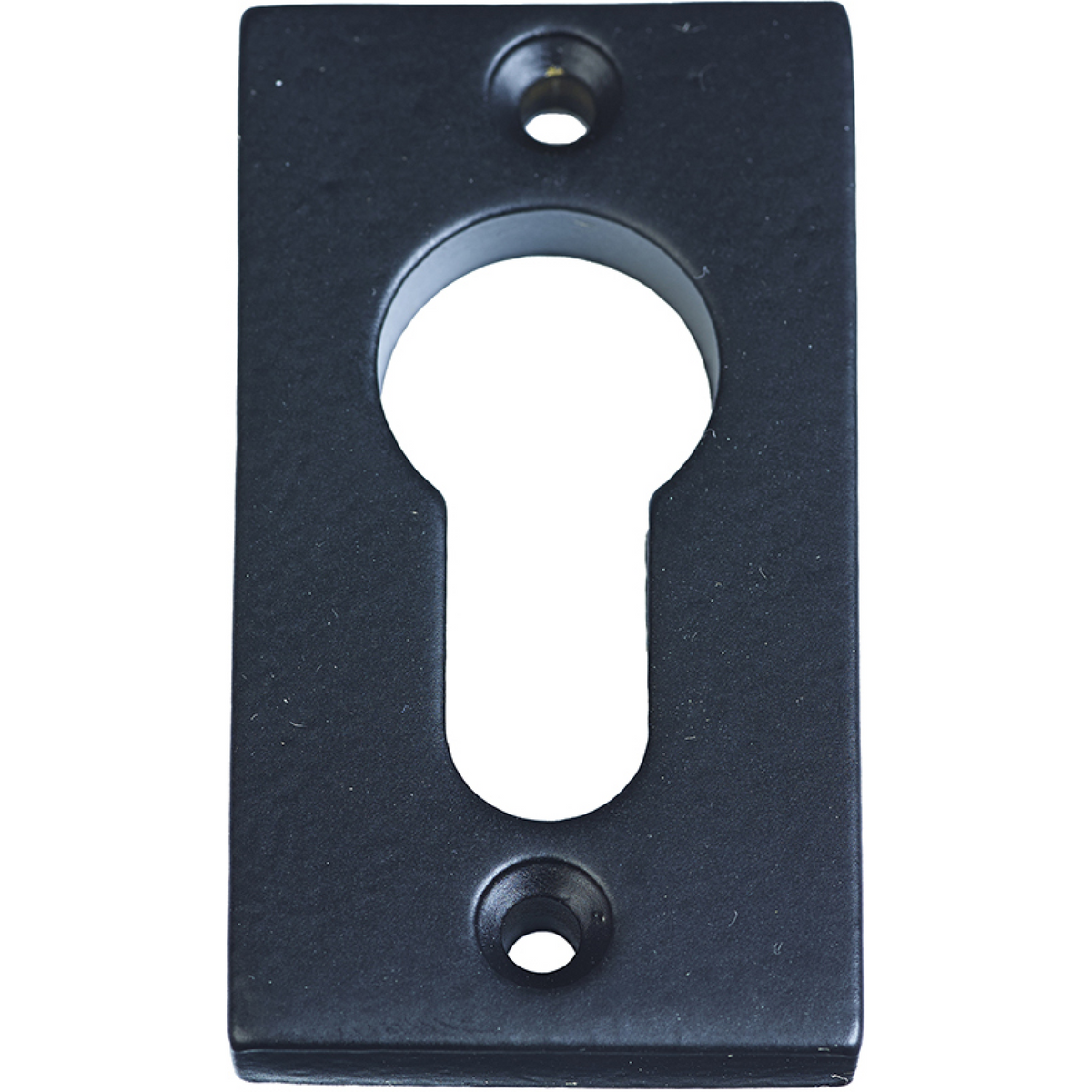 Jolie cilinderrozet 57,5 x 32 mm zwart vooraanzicht