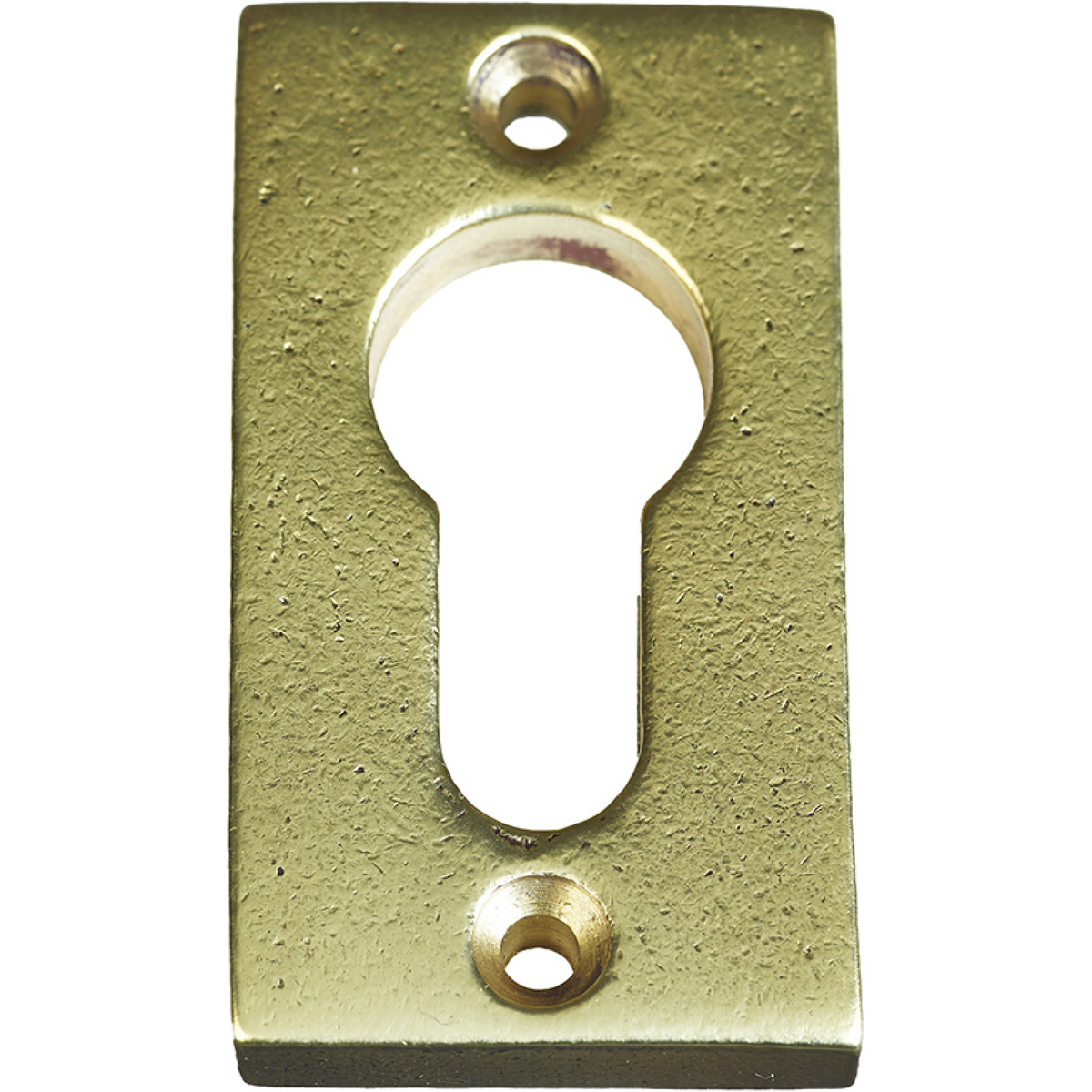 Jolie cilinderrozet 57,5 x 32 mm antiek goud vooraanzicht