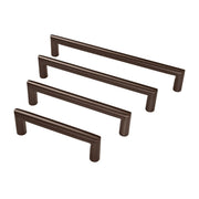HDD Pro meubelgreep Urg 12/285 mm mat brons – vooraanzicht