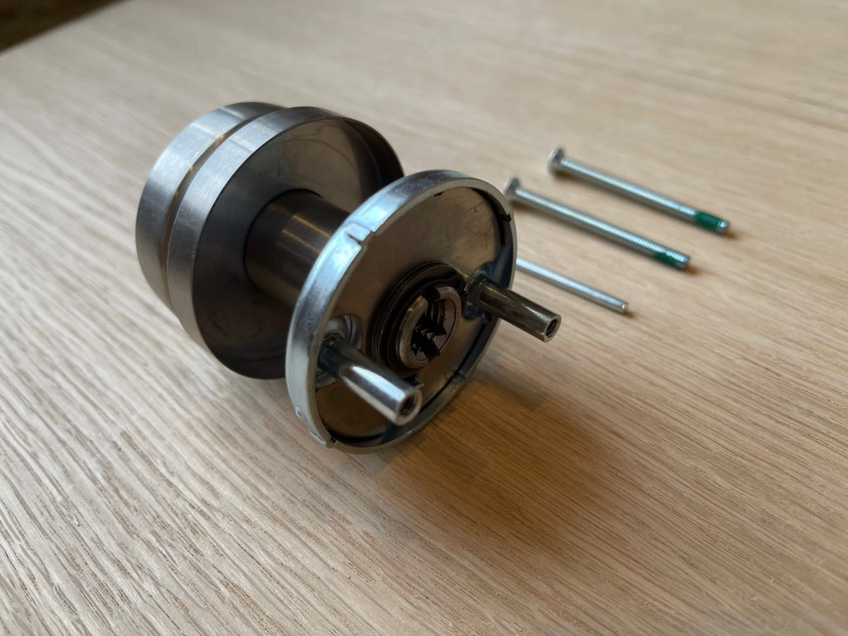 Hafi Private Line deurknop model 280 platte knop RVS geborsteld – detailfoto