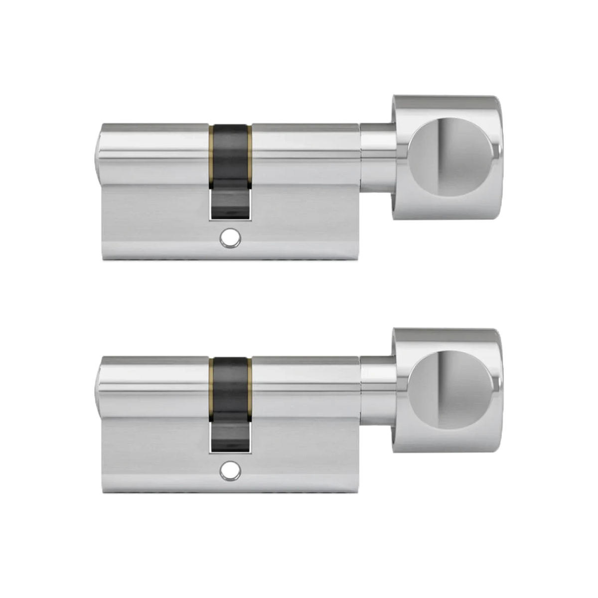 DOM Plura knopcilinder nikkel set van 2 – productfoto