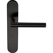 FORMANI ovaal schild LB2-19P13SFC pvd gunmetal - vooraanzicht