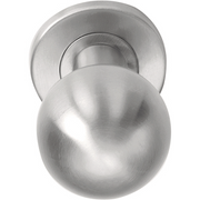 Formani BASIC LB501D voordeurknop RVS – vooraanzicht