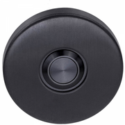 Formani BASICS LB50 deurbel rond PVD gun metal vooraanzicht