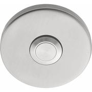 Formani BASICS LB50 deurbel rond RVS – vooraanzicht