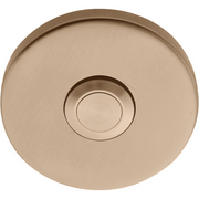 Formani BASICS LB50 deurbel rond mat brons vooraanzicht
