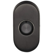 Formani Basics LB51 deurbel ovaal PVD gunmetal vooraanzicht