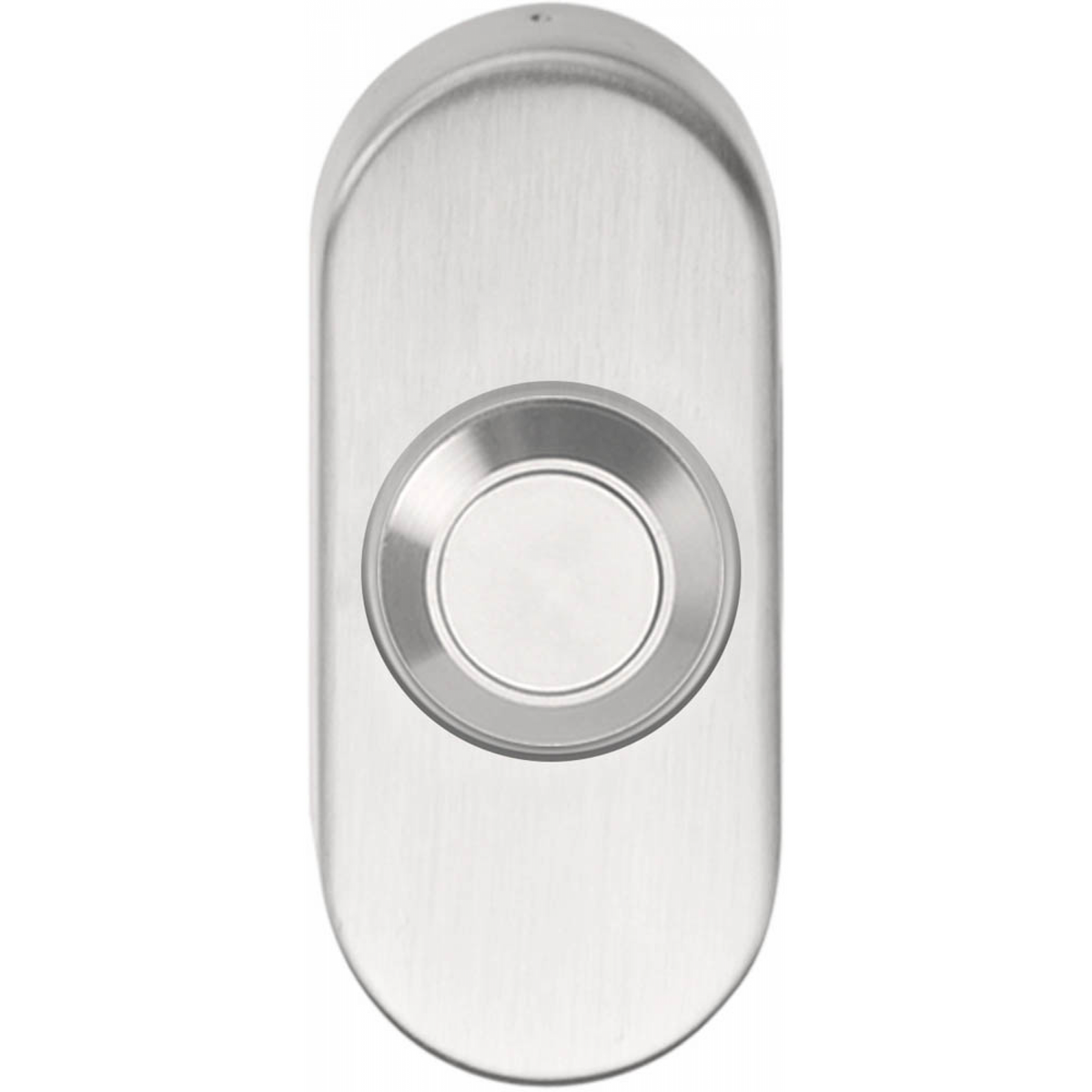 Formani BASICS LB51 deurbel ovaal RVS – vooraanzicht