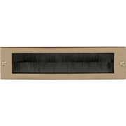 Formani BASICS LB535BI tochtwering PVD zwart (BL) – vooraanzicht