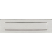 Formani BASICS LB535 briefplaat RVS 330x80 - vooraanzicht