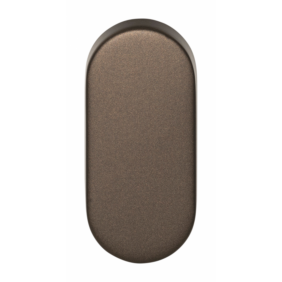 Formani blind plaatje ovaal BASIC LBB32 brons – vooraanzicht