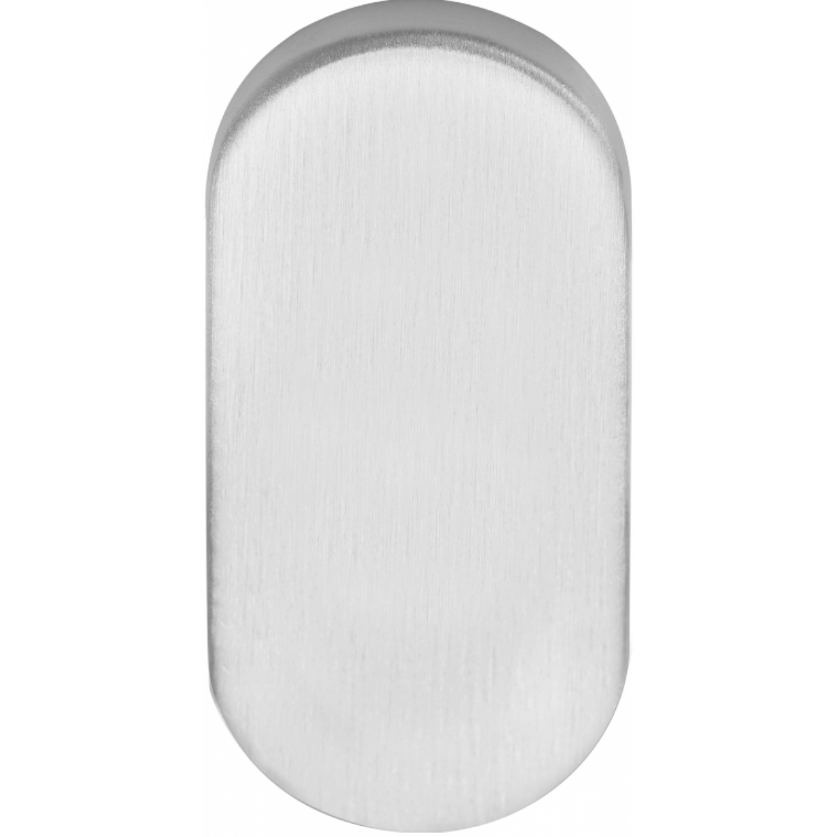 Formani blind plaatje ovaal BASIC LBB32 rvs mat pvd – vooraanzicht