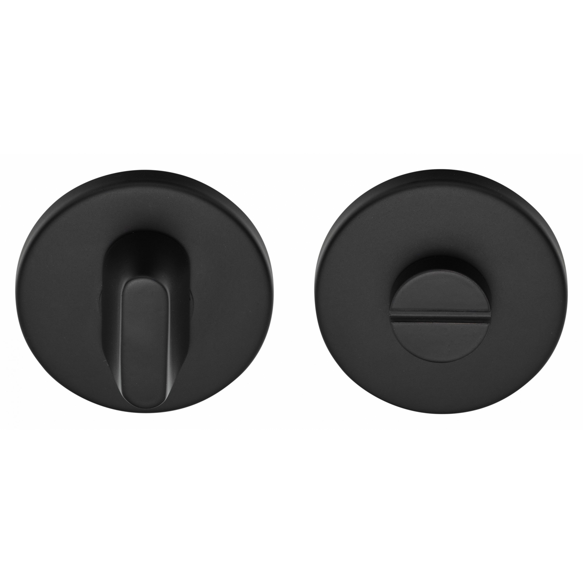 Formani toiletgarnituur BASICS LBWC50 mat zwart - vooraanzicht