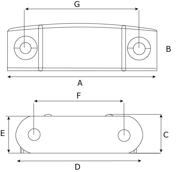 Dulimex magneetsnapper 0414.700.3003 technische tekening