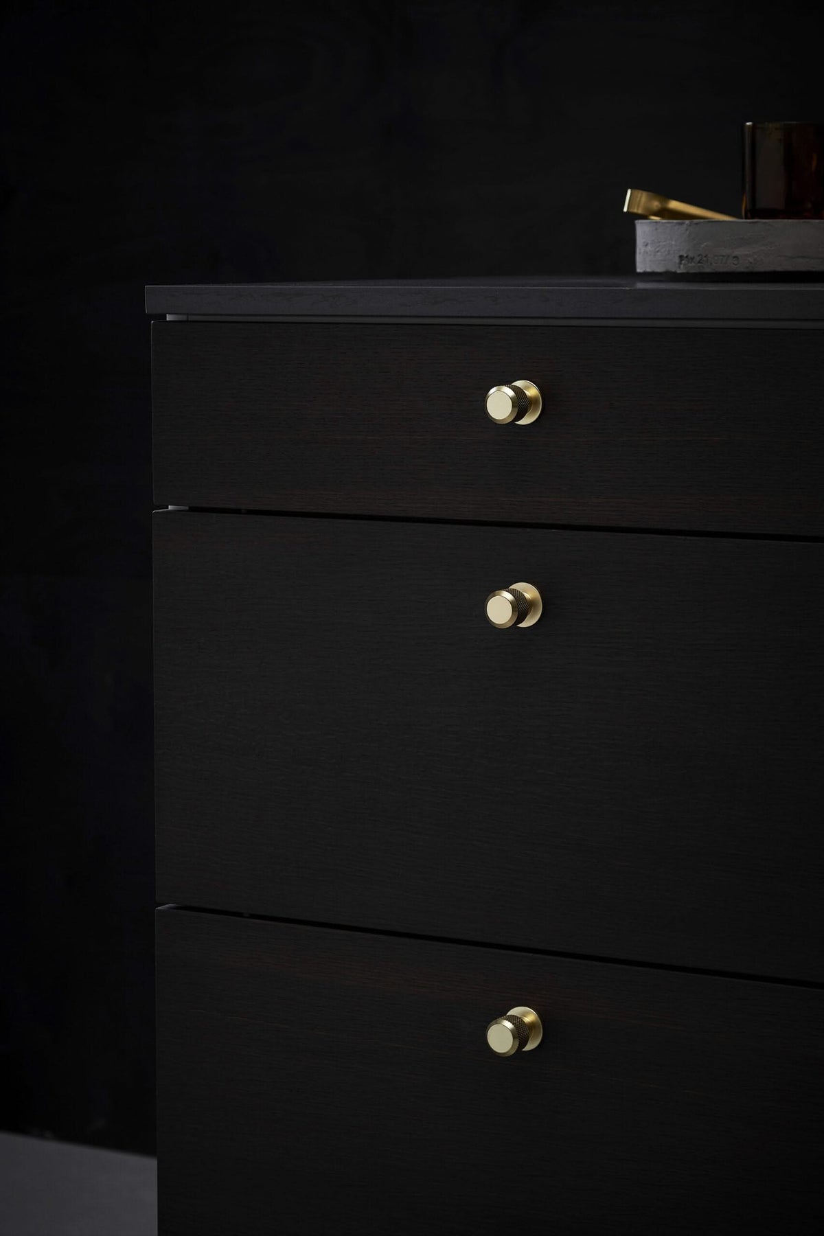 Furnipart meubelknop Landhuis Ronde goud sfeerbeeld