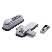 Dulimex mechanisch codeslot KNSV-1150 satijn chroom vooraanzicht