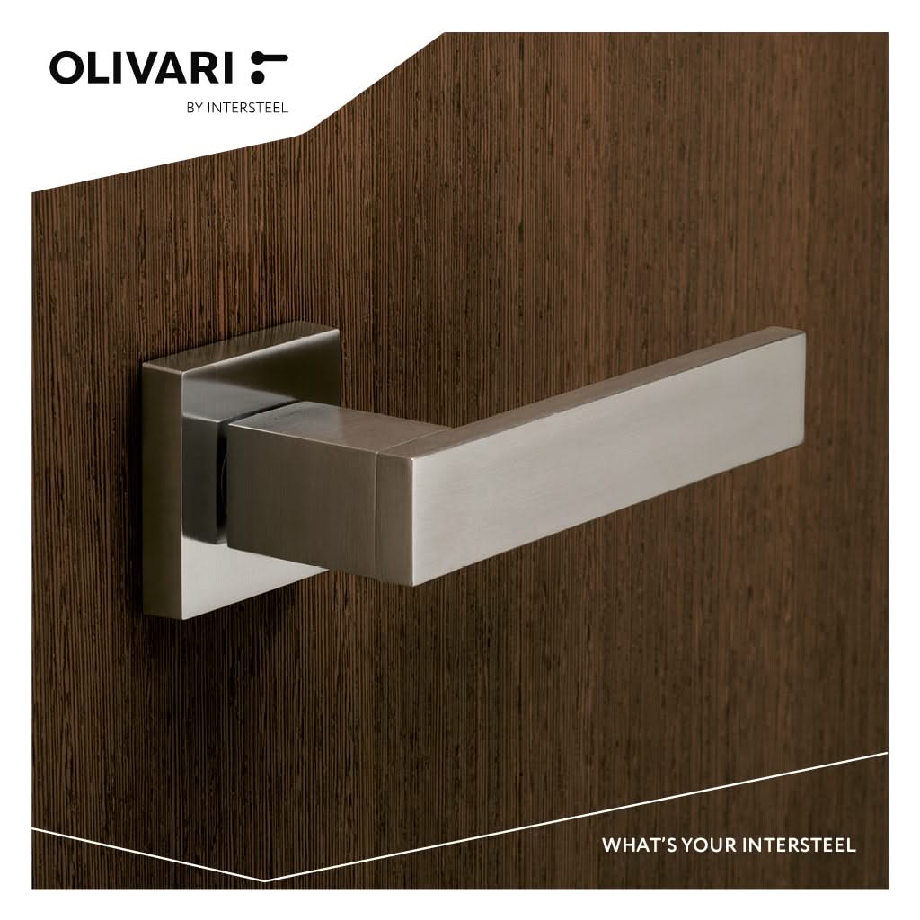 Olivari deurkruk Diana chroom detail