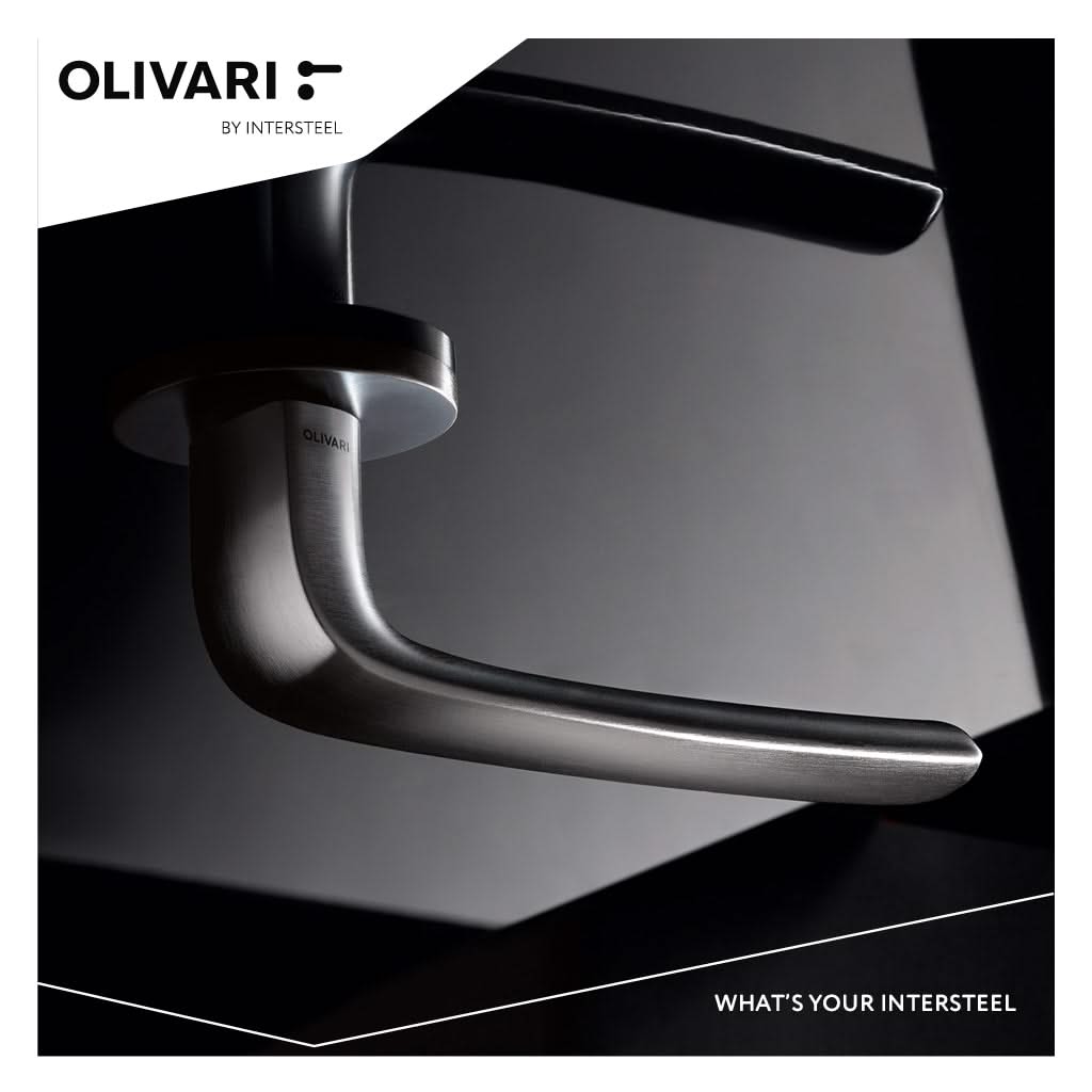 Olivari Diva chroom mat detail zijkant
