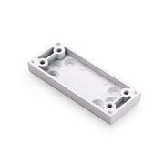 Dulimex smalle onderlegplaat RBM in wit epoxy coating - productfoto