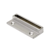 Dulimex raamboomplaatje 74x30 mm F1 aluminium vooraanzicht