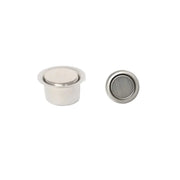 DX Precision PLS12 onzichtbare magneetsluiting RVS - vooraanzicht