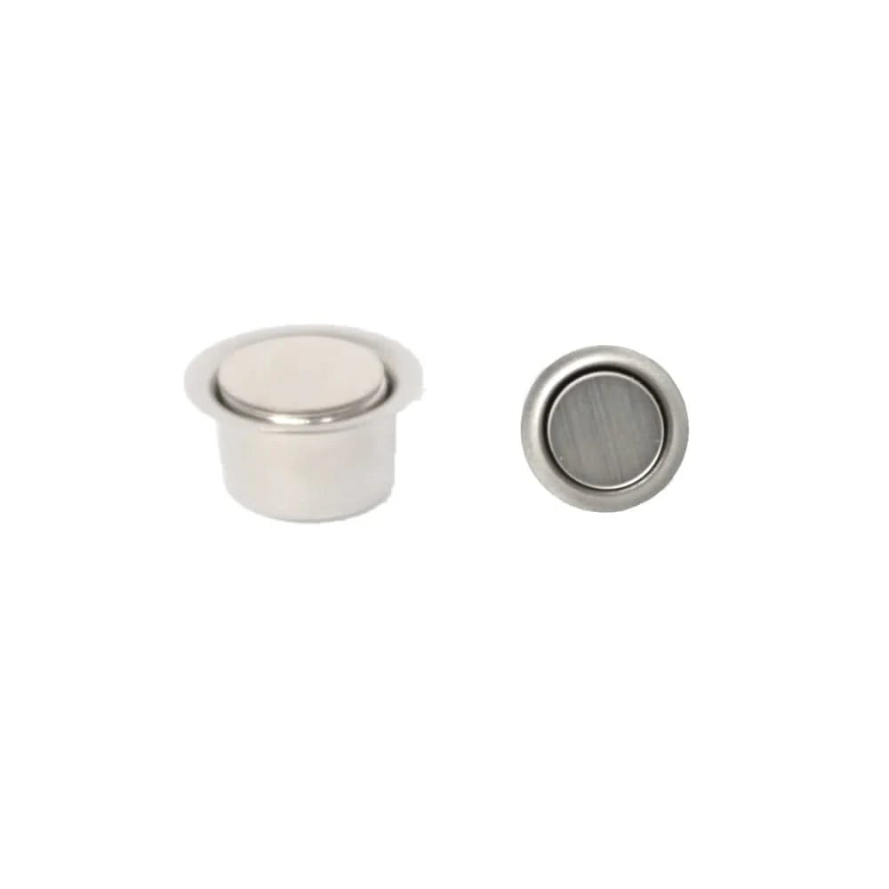 DX Precision PLS12 onzichtbare magneetsluiting RVS - vooraanzicht