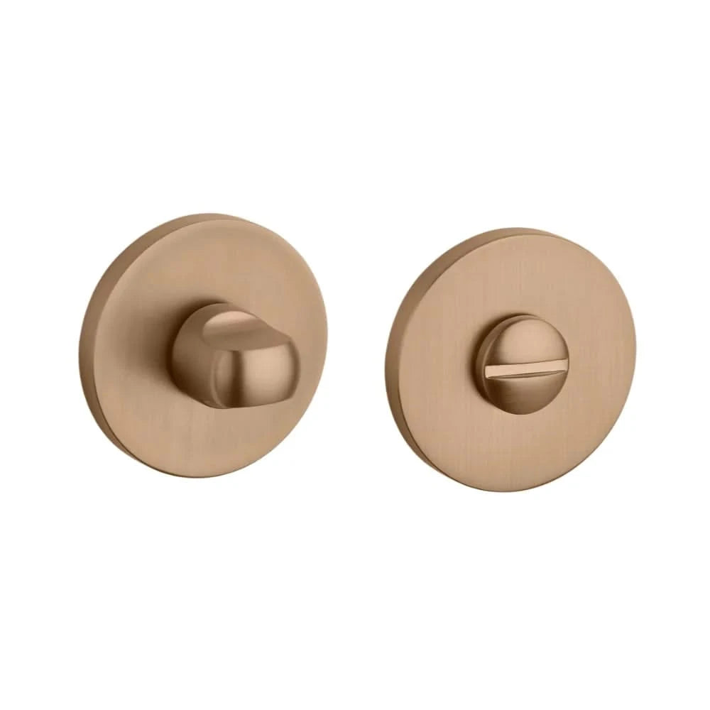 STILE WC-garnituur 53x7 mm licht brons – vooraanzicht