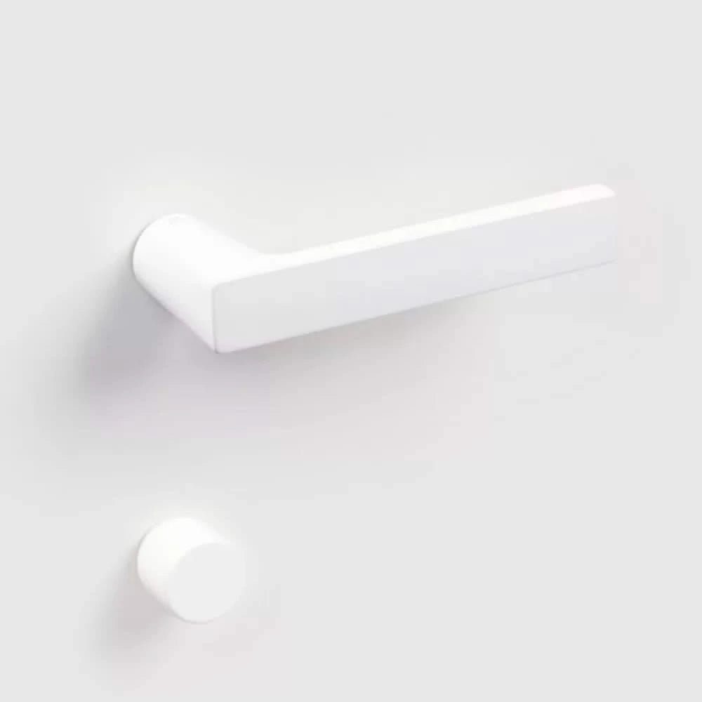 Nuda WC-sluiting Punto minimal wit - vooraanzicht