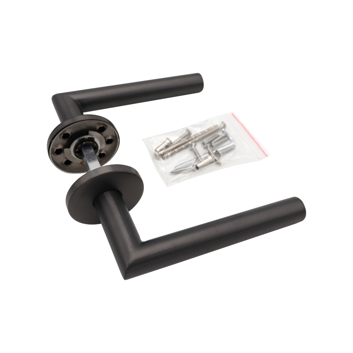 Griff Meister deurkruk Cornisa Gunmetal – afmetingen