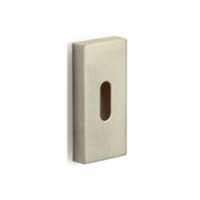 Formani SQUARE LSQBN32 sleutelplaatje 70mm PVD Champagne vooraanzicht