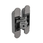 Intersteel onzichtbaar verdekt scharnier 130x30 mm fiberglass nikkel – vooraanzicht
