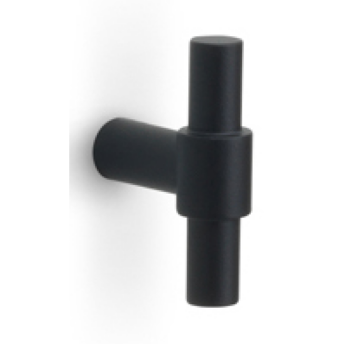FORMANI Piet Boon ONE PB9 massieve meubelknop 9mm mat zwart – vooraanzicht