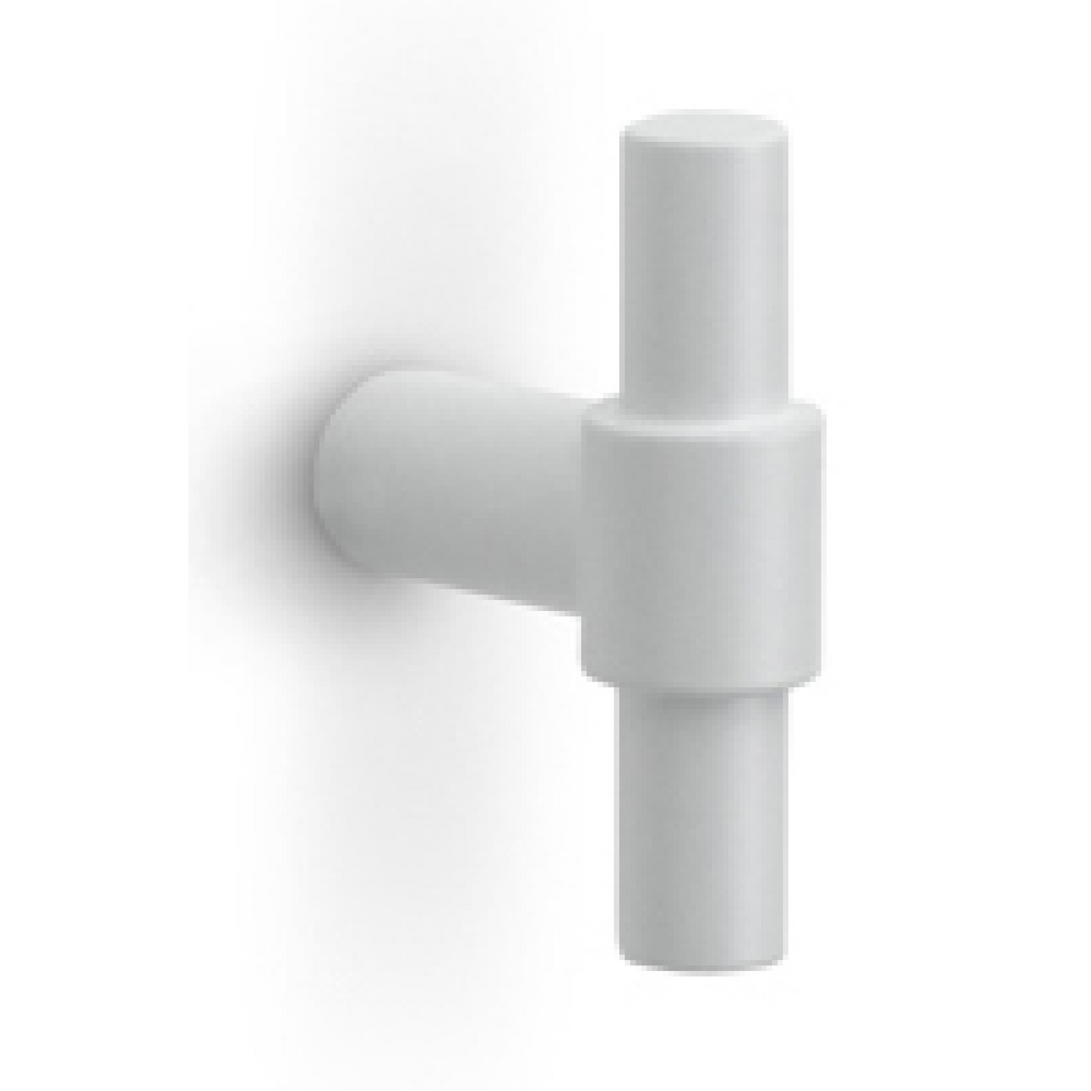 FORMANI Piet Boon ONE PB9 meubelknop 9 mm wit - vooraanzicht