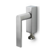 Formani PBA101-DKLOCK draaikiepgarnituur RVS vooraanzicht