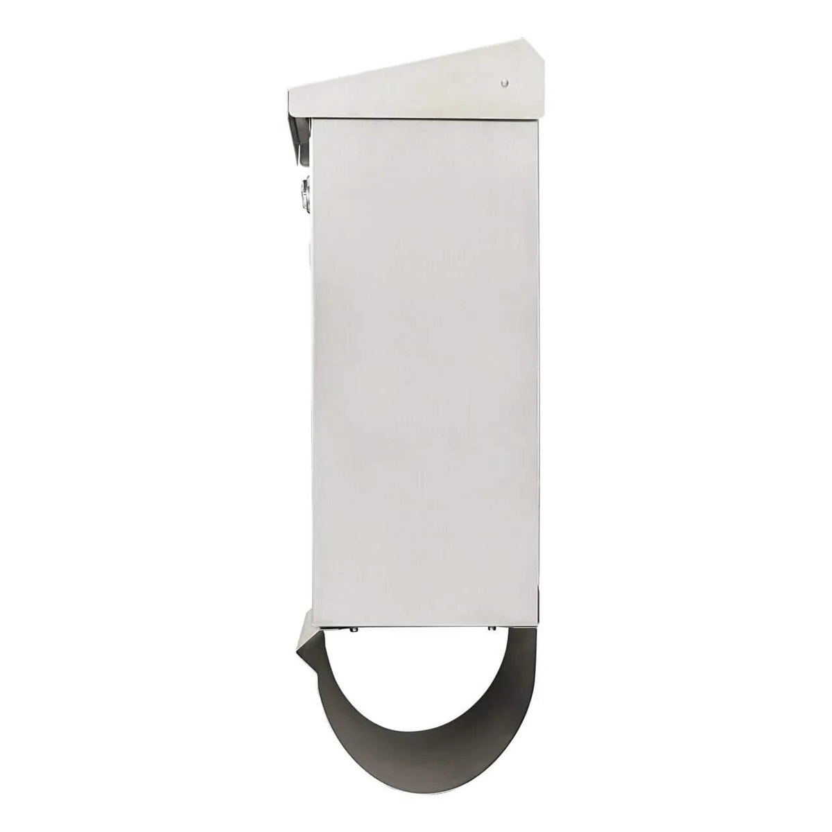 Burg-Wächter wandbrievenbus Comfort-Set staal – zijaanzicht