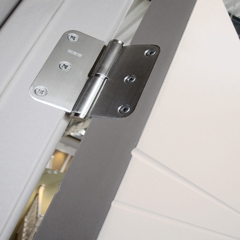 HDD paumelle 80x80x2,5 nikkel vaas – detail